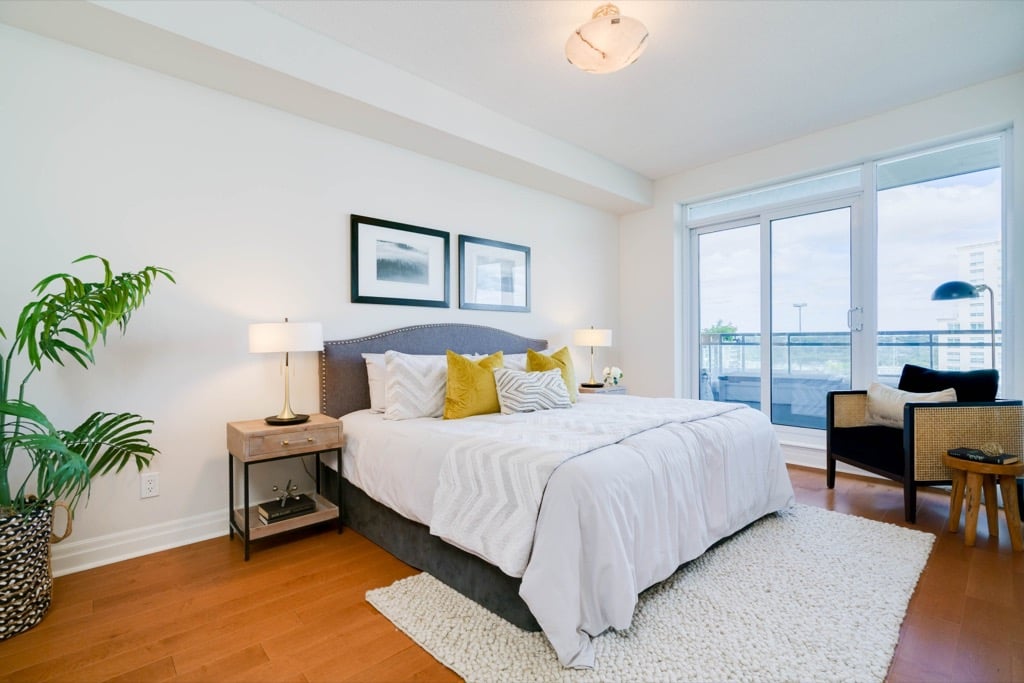 2119 Lake Shore Blvd West Suite 1204 Toronto Main Bedroom Waterfront Luxury Condos For Sale With Terraces