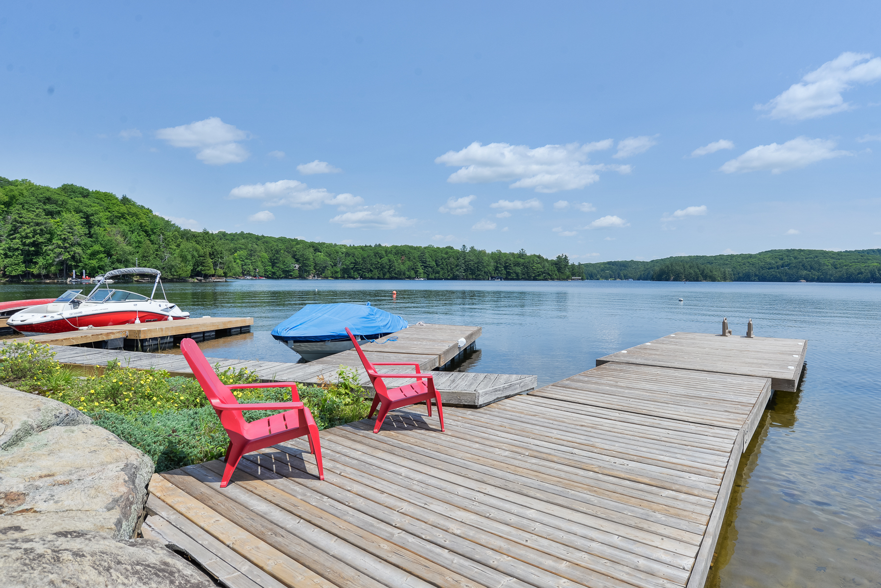 Main Dock 1326 Port Cunnington Rd Lake of Bays Dock