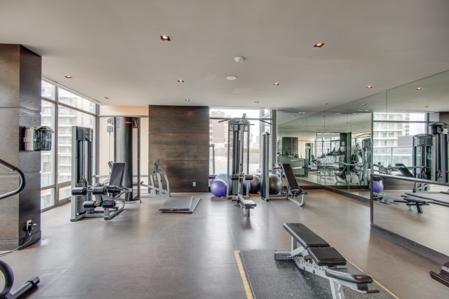 18 Yorkville Ave Toronto Annex Condos Gym 