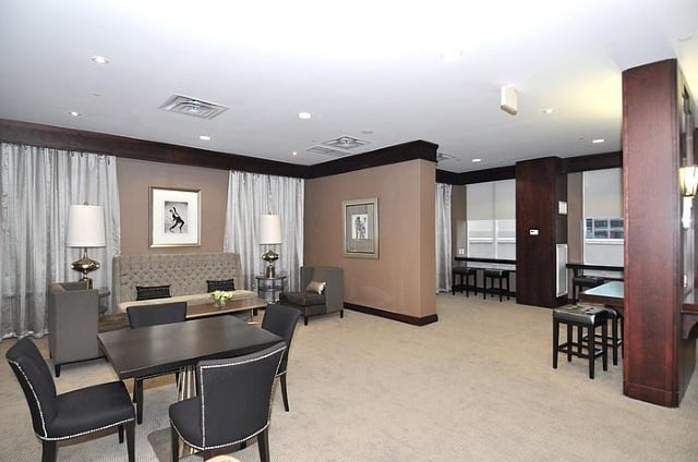 35 Balmuto St Uptown Residences Yorkville Street Corridor Toronto Condos Party Room Lounge Victoria Boscariol Chestnut Park Real Estate