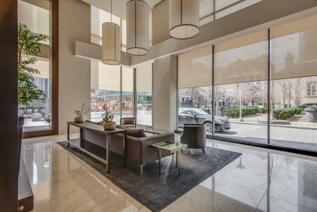 18 Yorkville Condos Toronto Entrance Lobby 