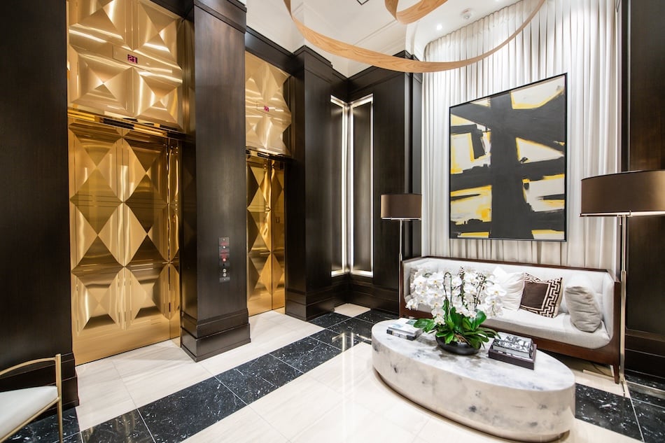 200 Cumberland St Toronto Yorkville Private Estates Lobby