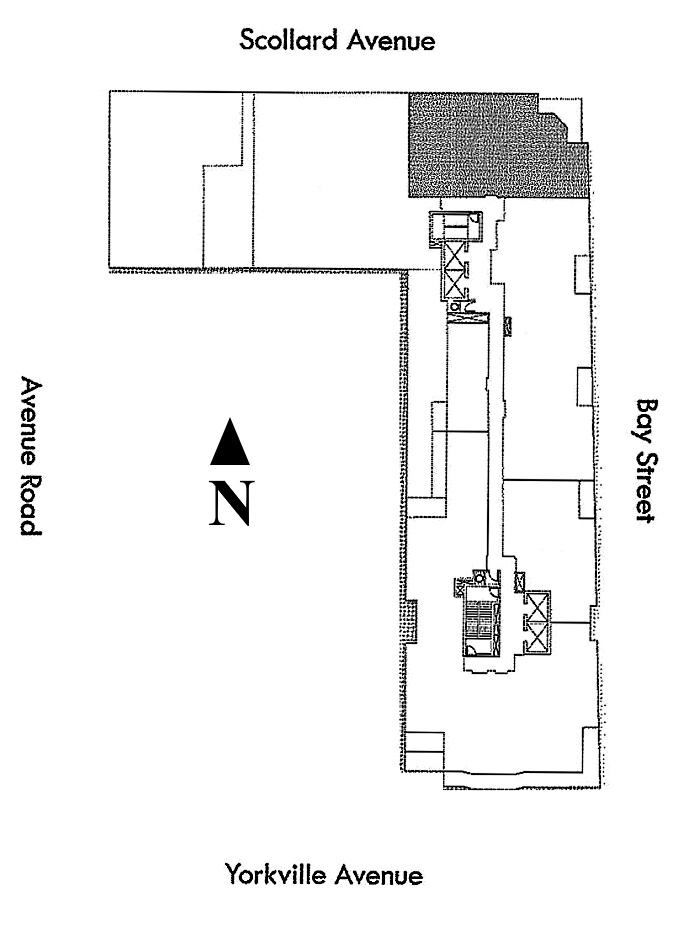 68 Yorkville Ave Toronto Floor Plans Regency Condos 2 Bedrooms Plus Den 1897 Sq Ft Site Map