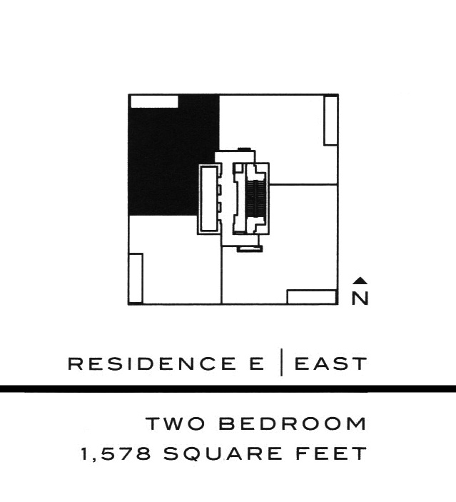 Four Seasons Condos Yorkville Annex Toronto 55 Scollard St East Tower Floor Plans Map 1578 Square Feet 