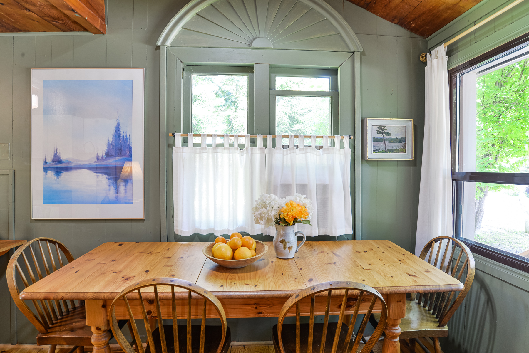 Dining Room 1326 Port Cunnington Rd Lake Of Bays Muskoka Dining Room