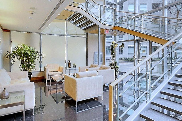 Lounge At Bellair Club 10 Bellair St Yorkville Toronto Condos Bloor Annex