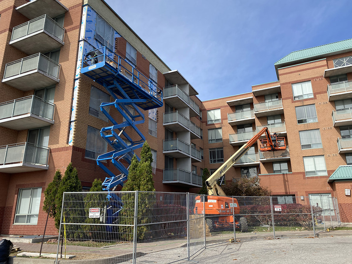 Markham Long term care - Major Envelope and balcony repairs