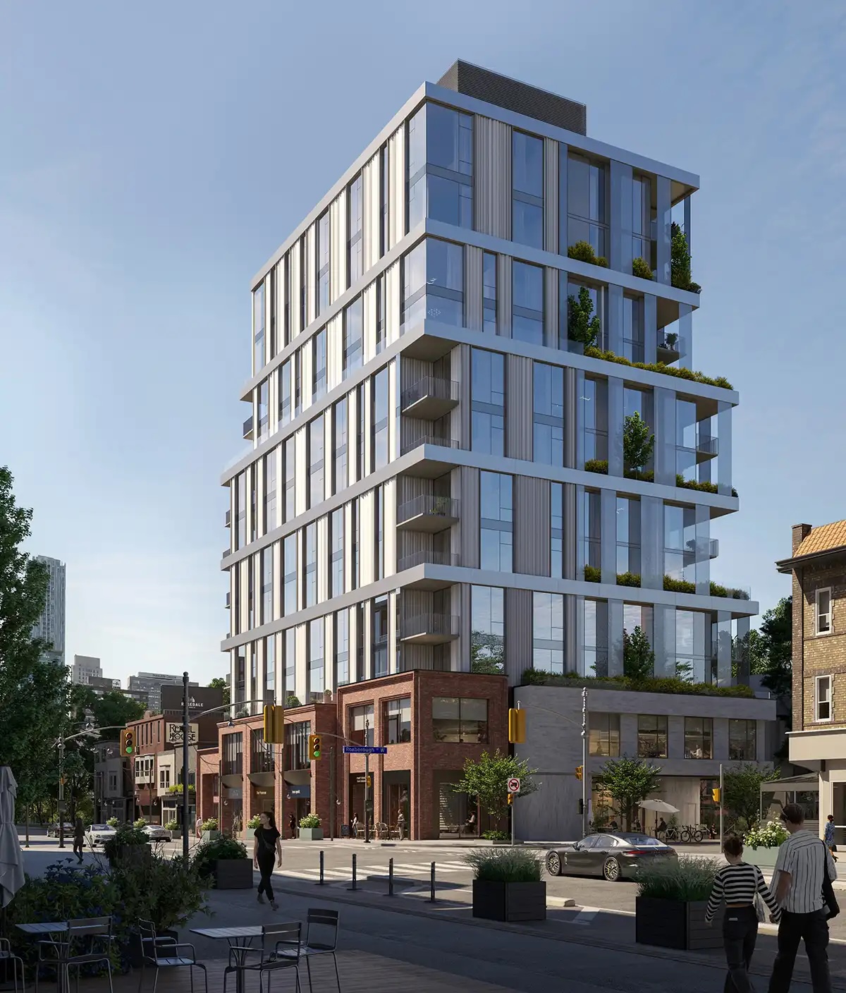 Rendering of One Roxborough West Condos in Toronto