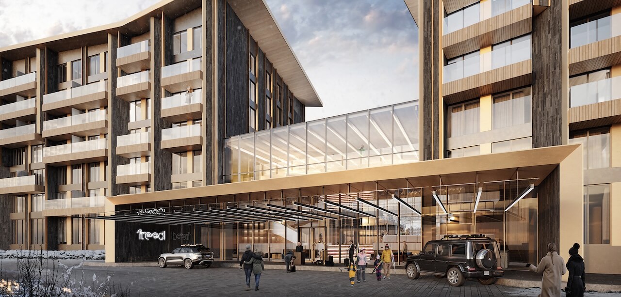 Rendering of Freed Blue Mountain Condos
