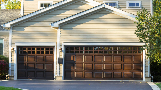 Curb appeal, garage doors, paint