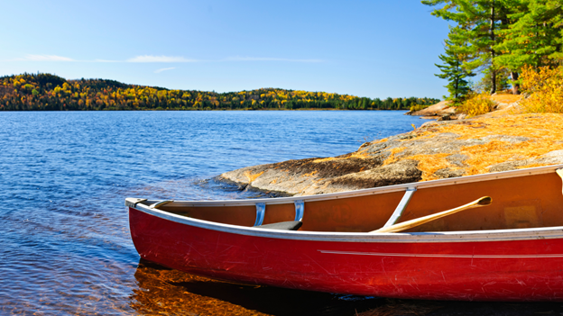 Cottage investing, canoeing