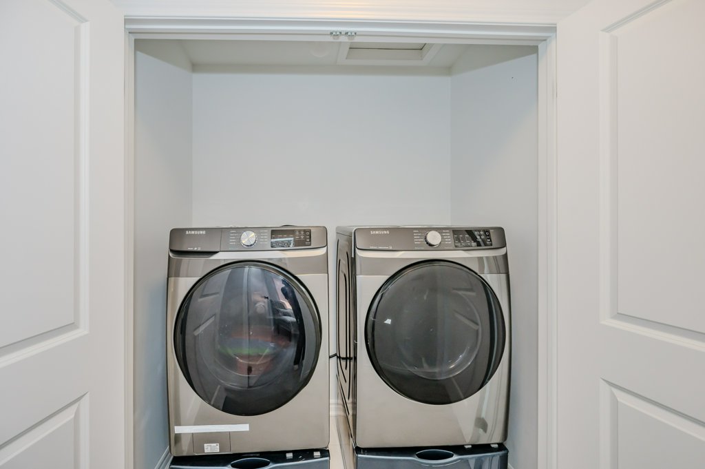 Laundry on Upper Floor