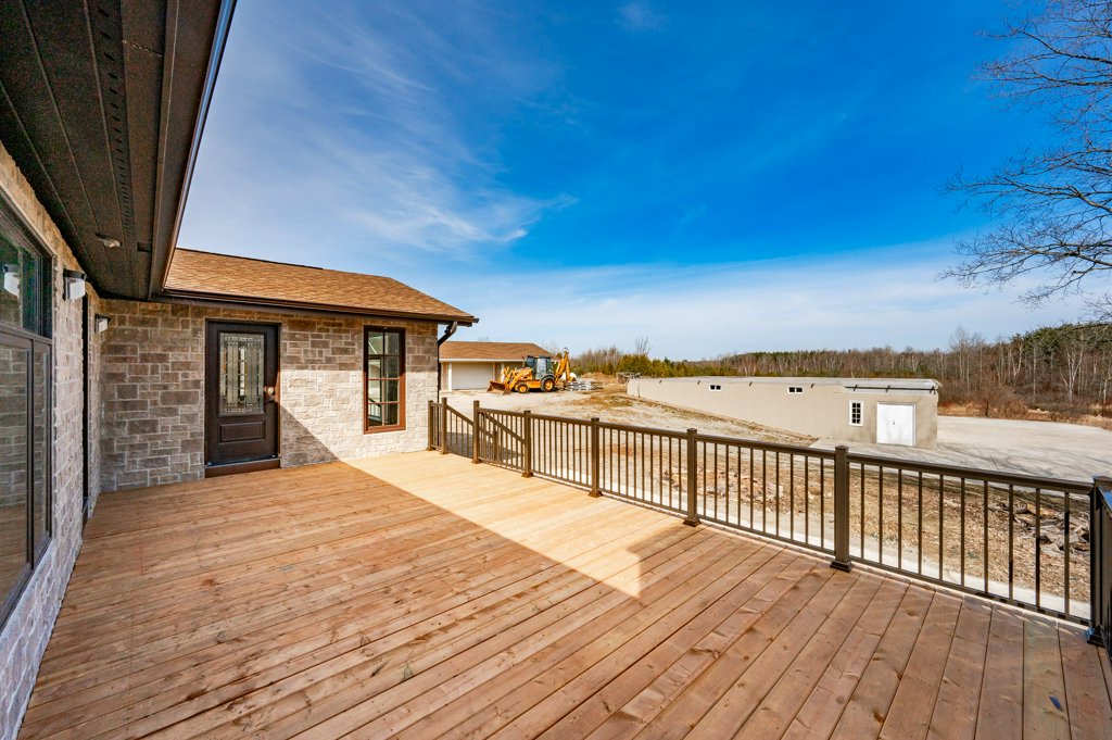 Heart Lake Road Exterior Deck