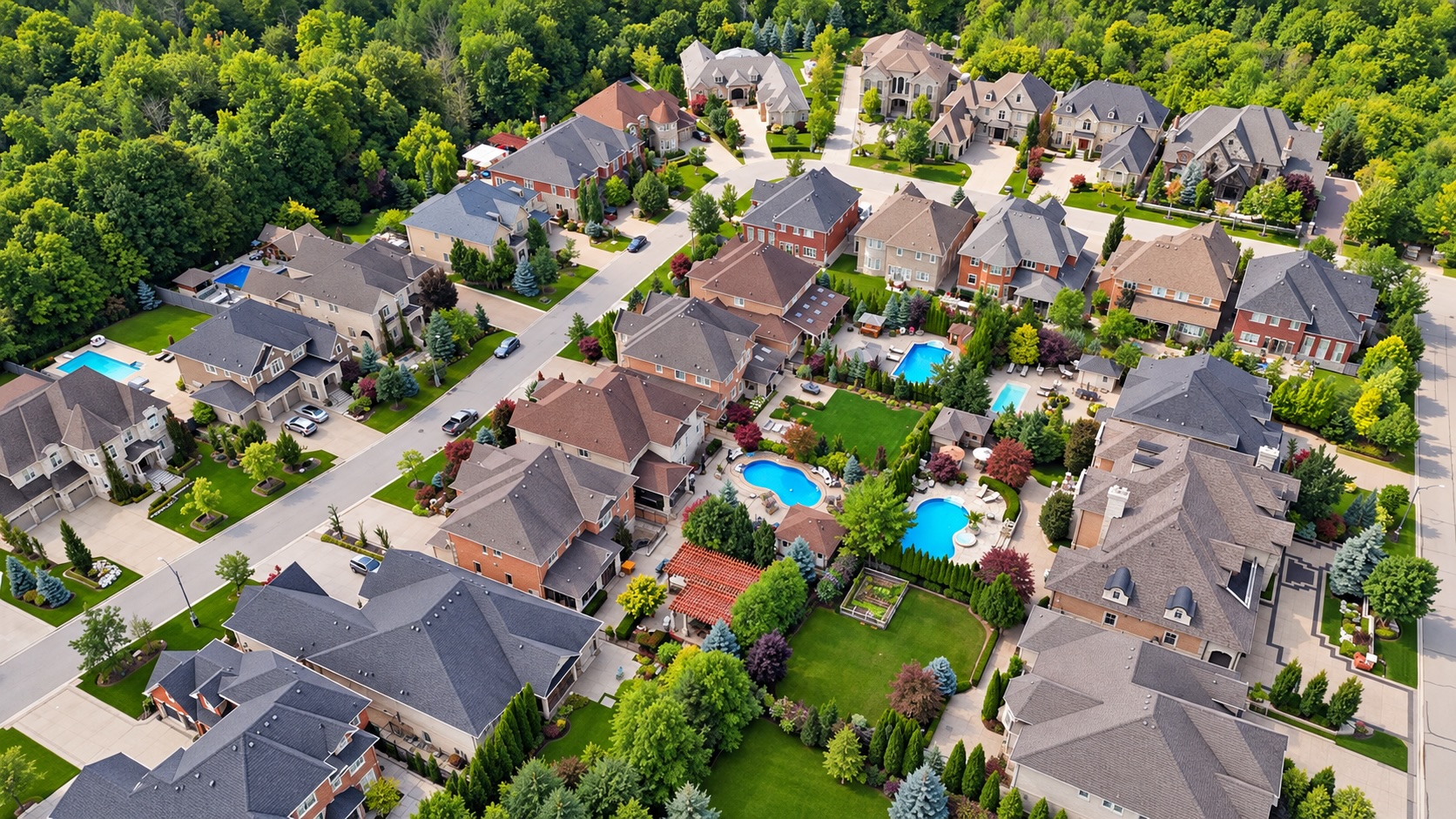 Residential neighbourhood in Maple, Vaughan, Ontario | Ragona Real Estate