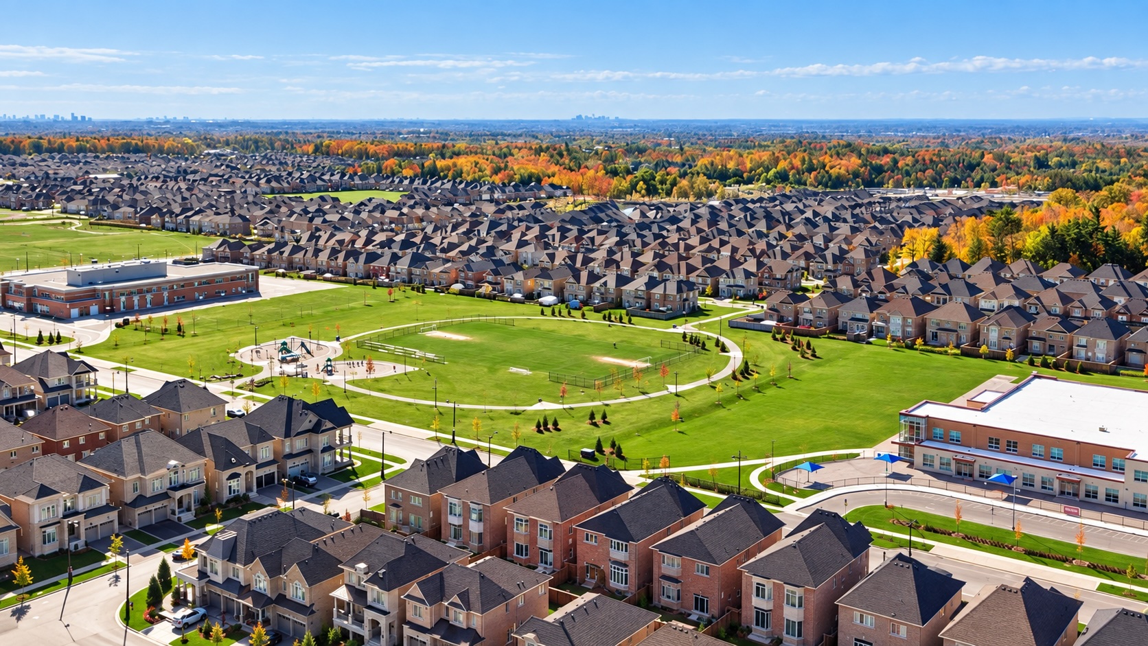 Detached homes on a Vellore Village street, Vaughan | Ragona Real Estate