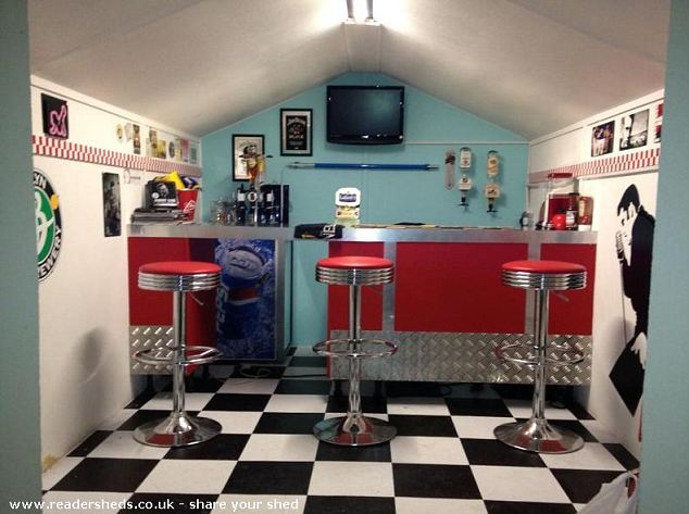 50s Style pub shed