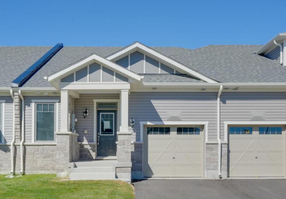 The Anderson bungalow townhome exterior