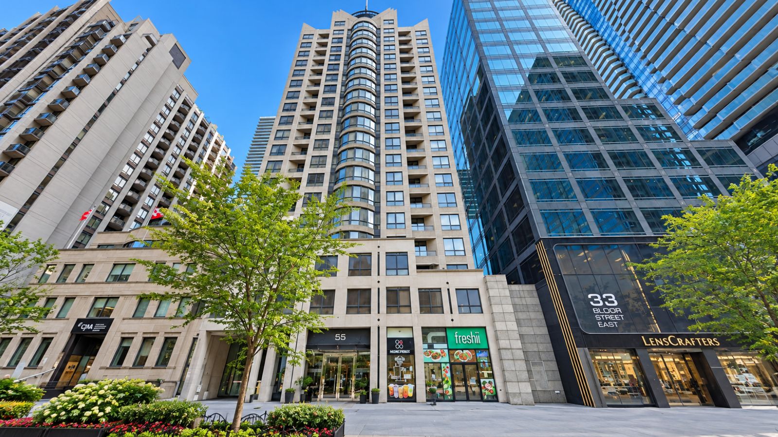 55 Bloor Street East Toronto - Signatures on Bloor
