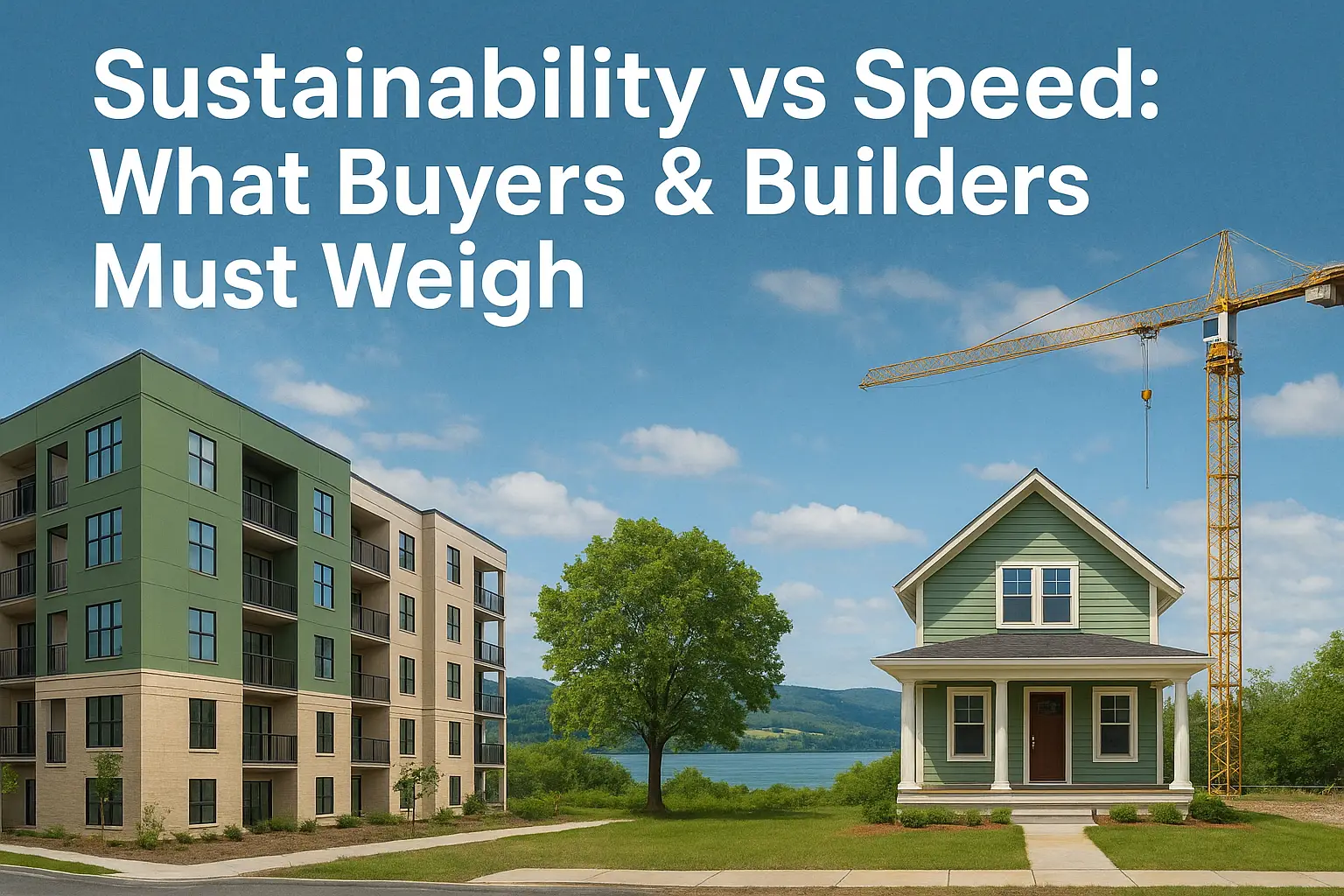 Sustainability vs Speed: What Buyers & Builders Must Weigh