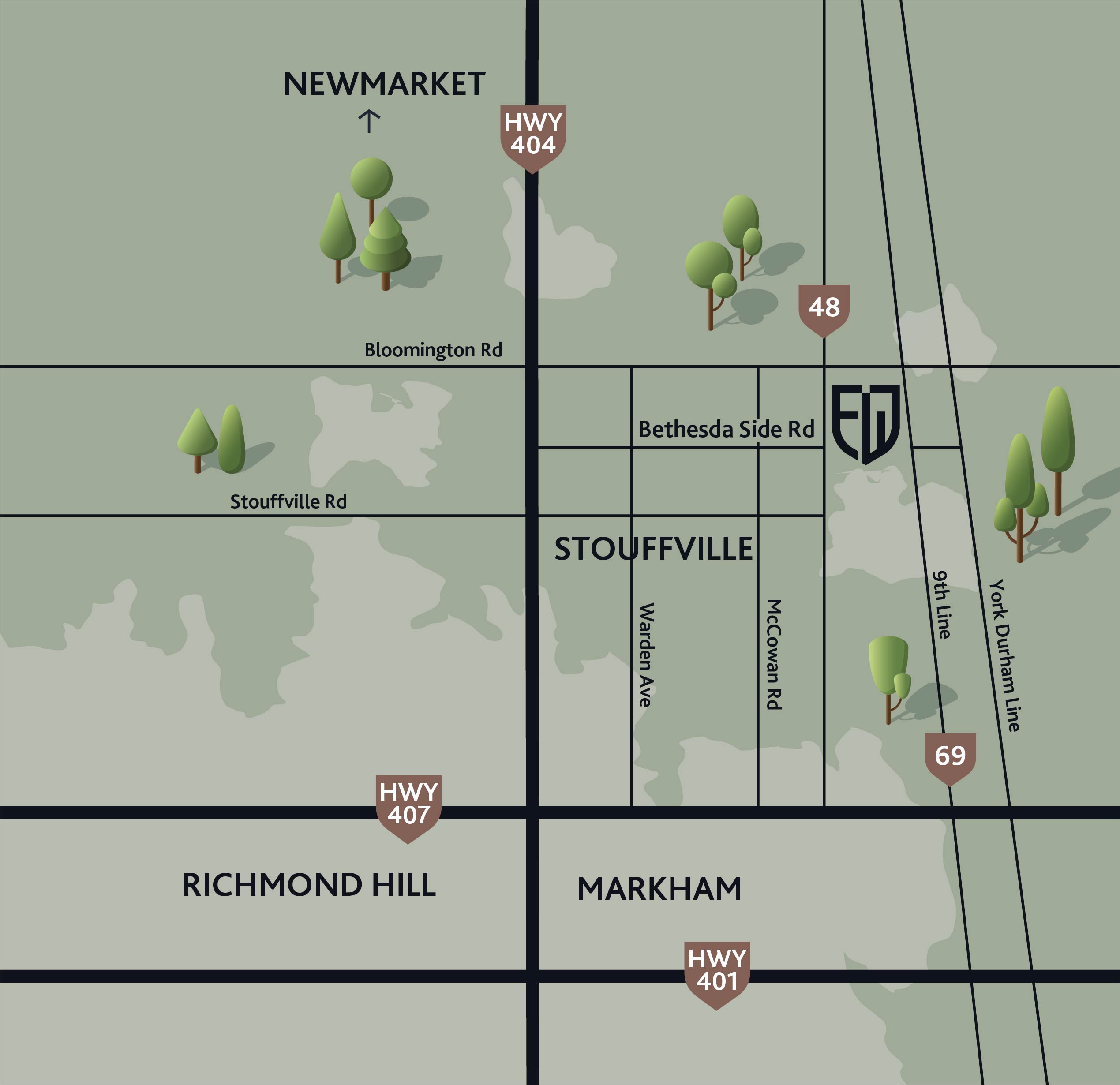 TOWNS & SINGLES IN STOUFFVILLE