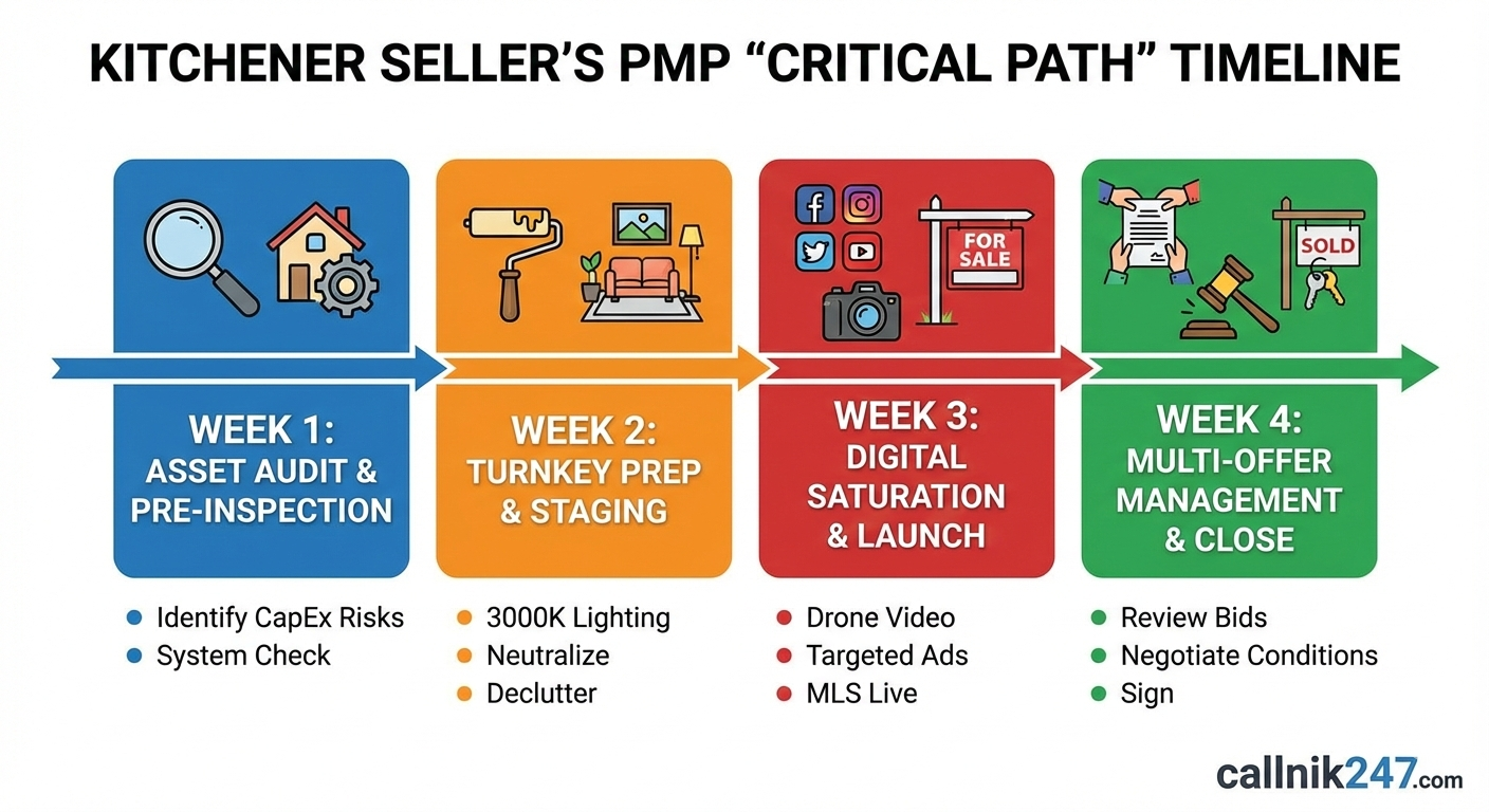 Project Managed Buying Timeline