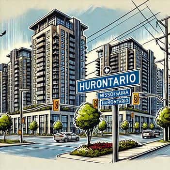 Condos on Hurontario St