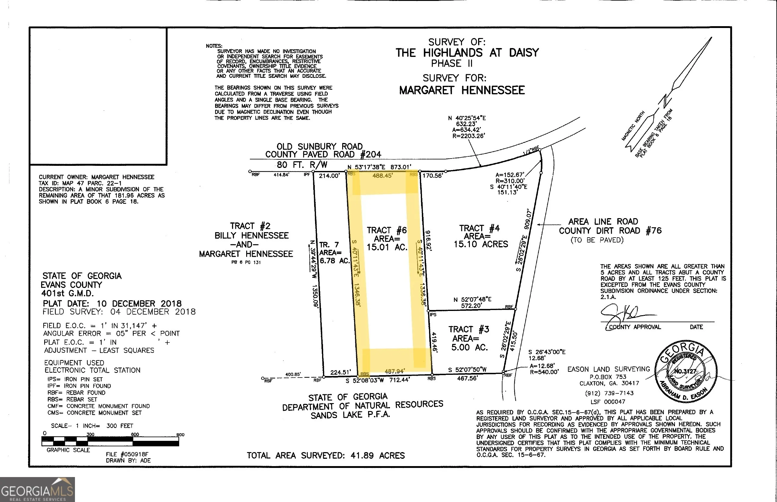 TRACT 6 0 Sunbury Road, #TRACT 6