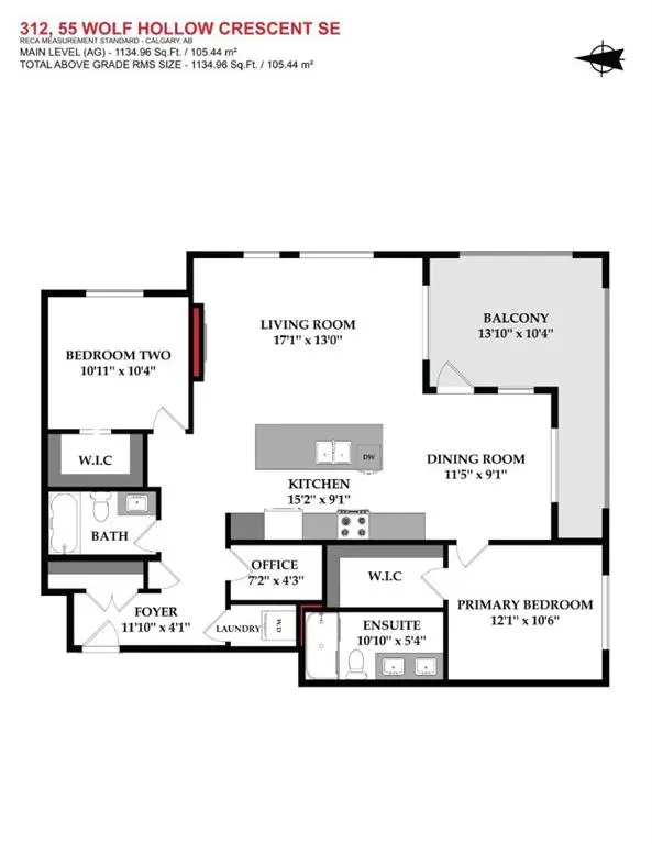 55 Wolf Hollow Crescent SE, #312