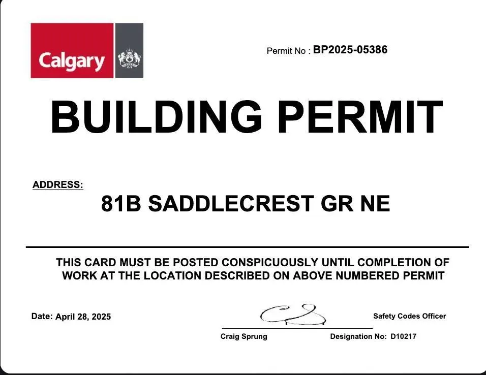 81 Saddlecrest Green NE