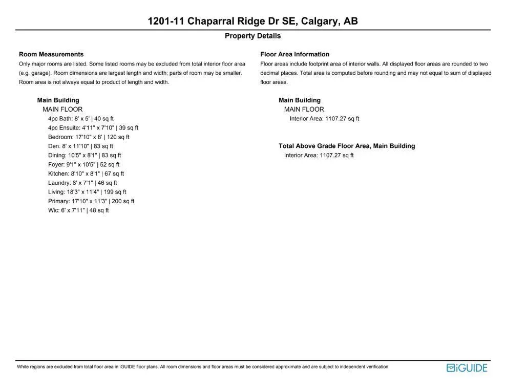 11 Chaparral Ridge Drive SE, #1201