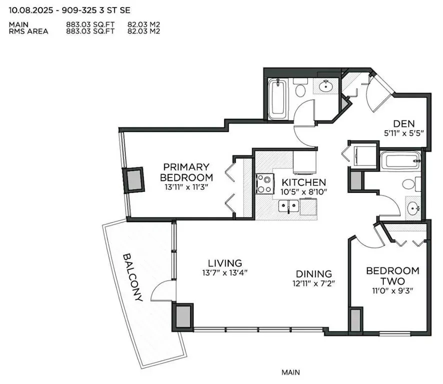 325 3 Street SE, #909