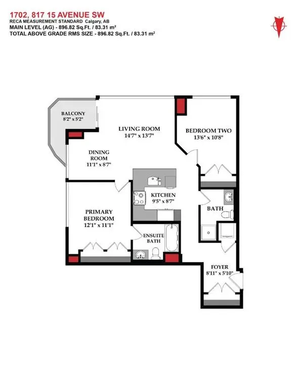 817 15 Avenue SW, #1702