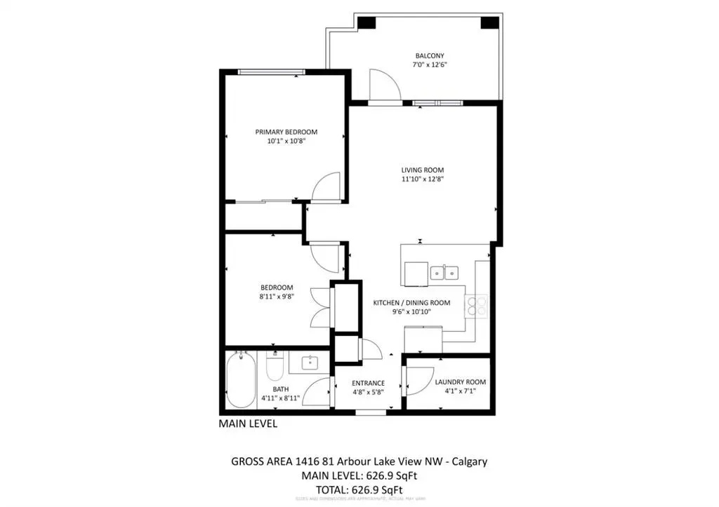 81 Arbour Lake View NW #1416