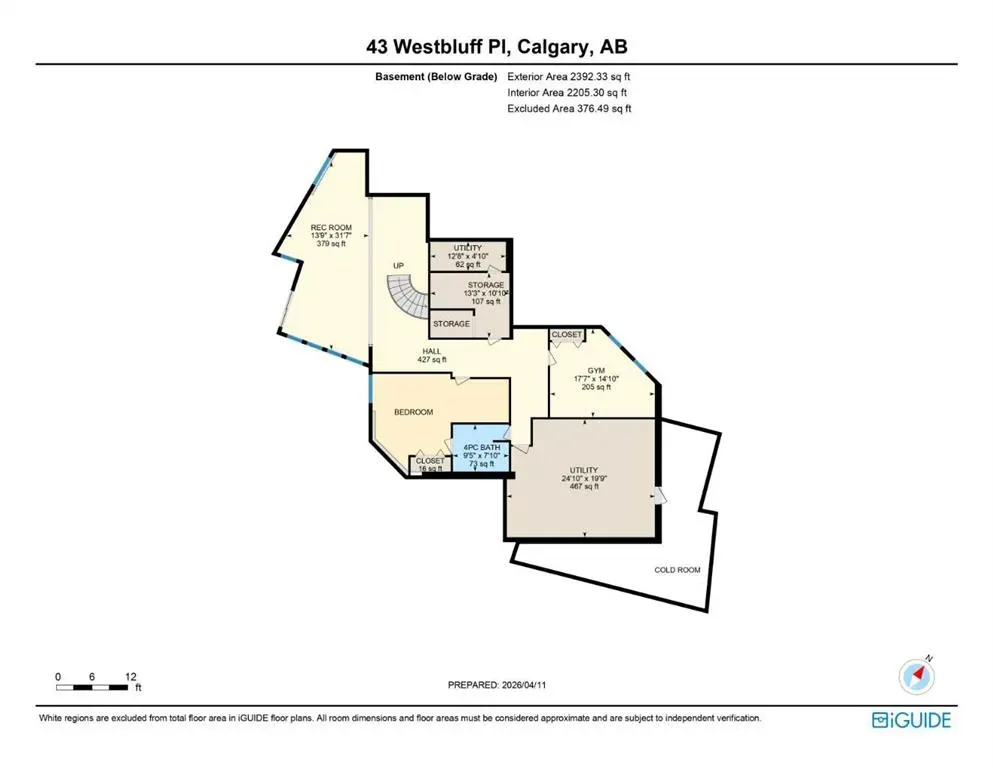 43 Westbluff Place