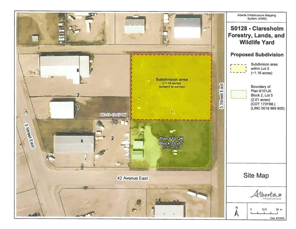 1.16 acres Claresholm