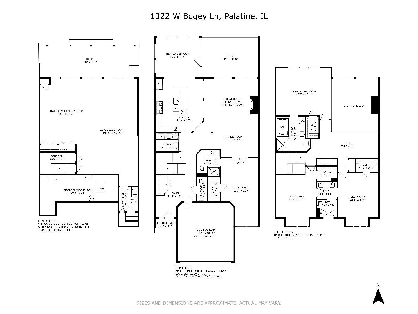 1022 W Bogey Lane IL