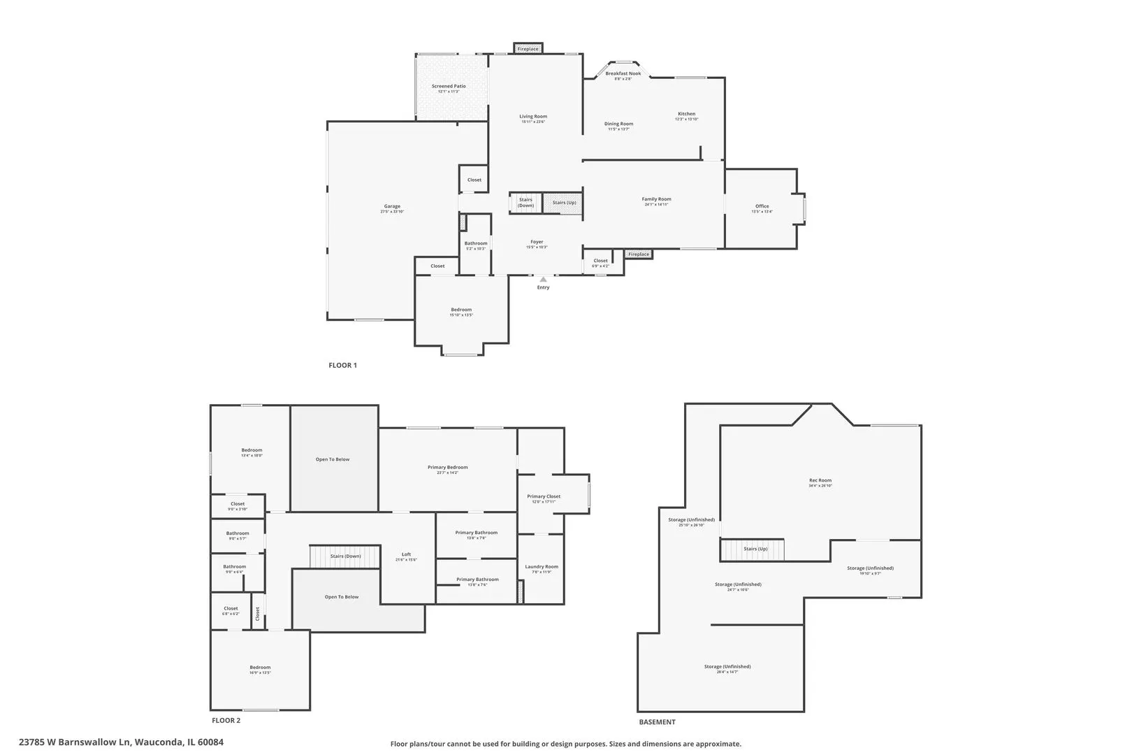 23785 W Barnswallow Lane IL