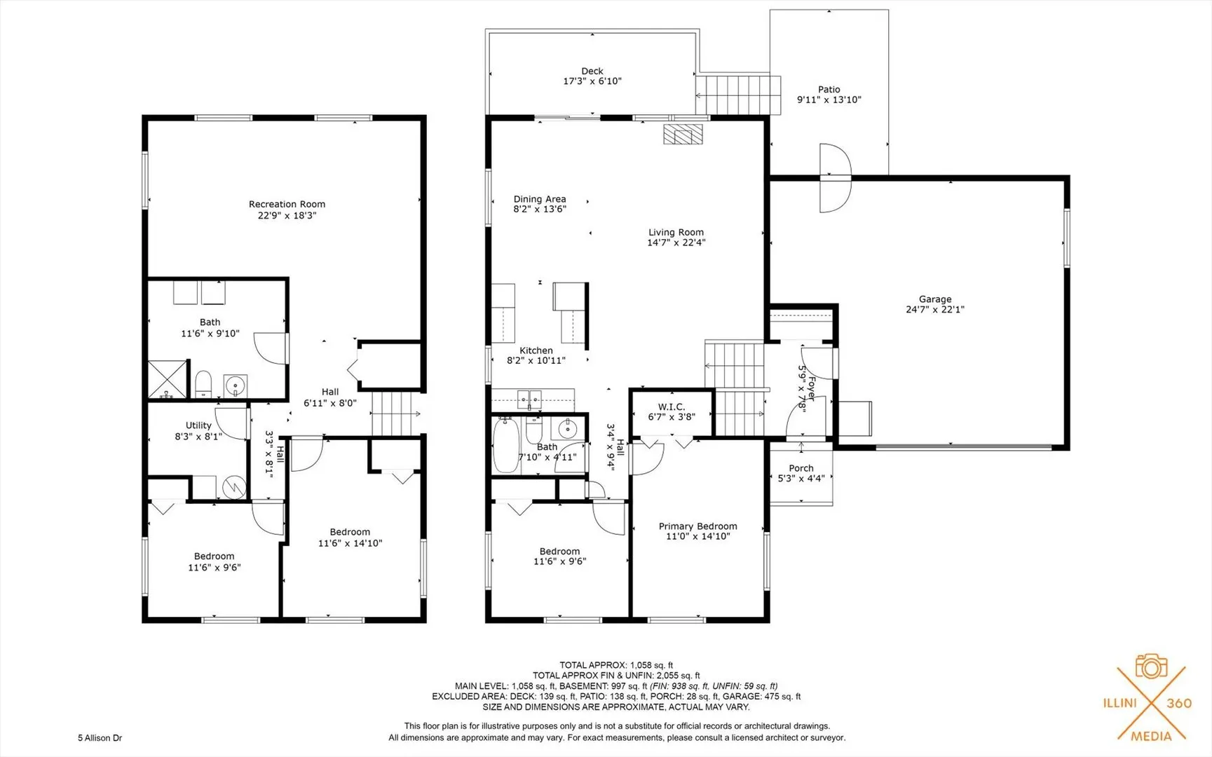 5 Allison Drive W IL