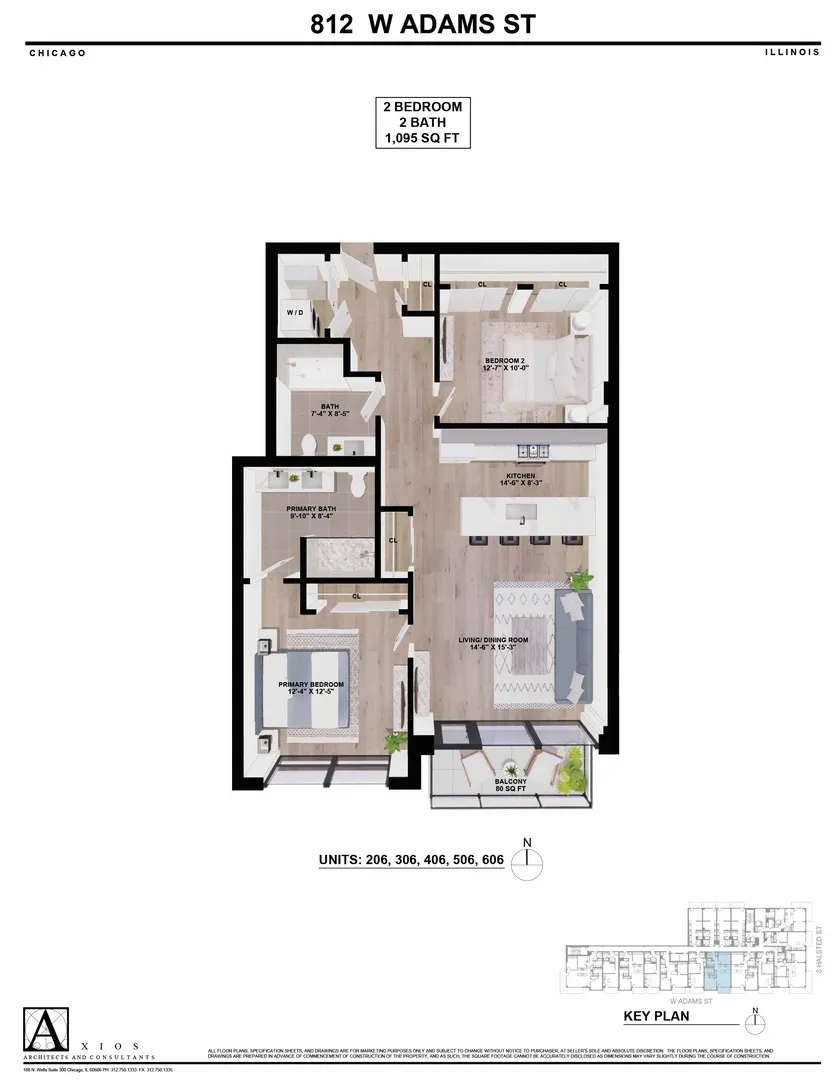 812 W Adams Street 504 IL