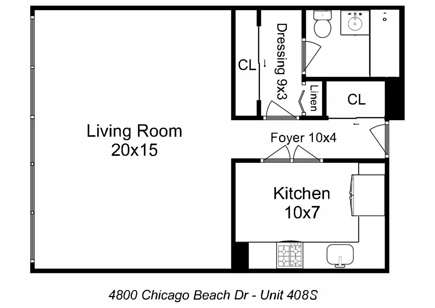 4800 S Chicago Beach Drive 408S IL
