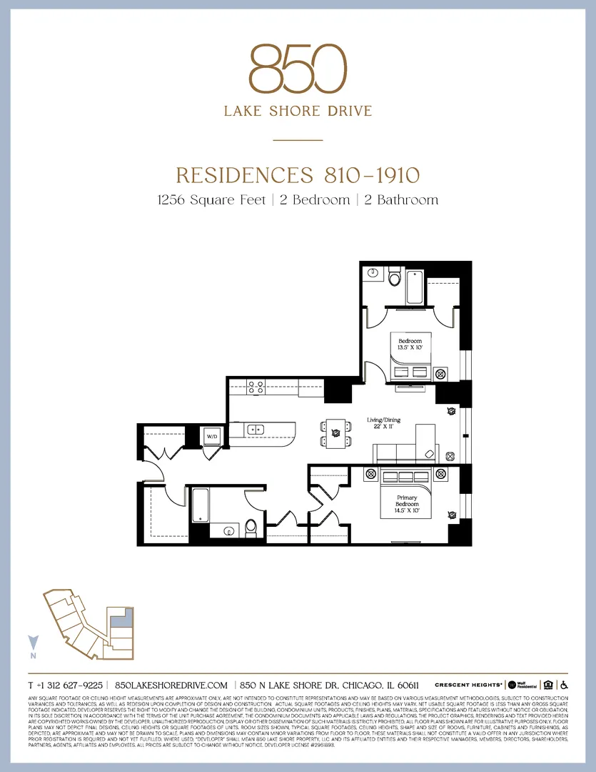 850 N Lake Shore Drive 810 IL