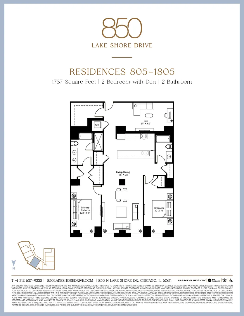 850 N Lake Shore Drive 1905 IL