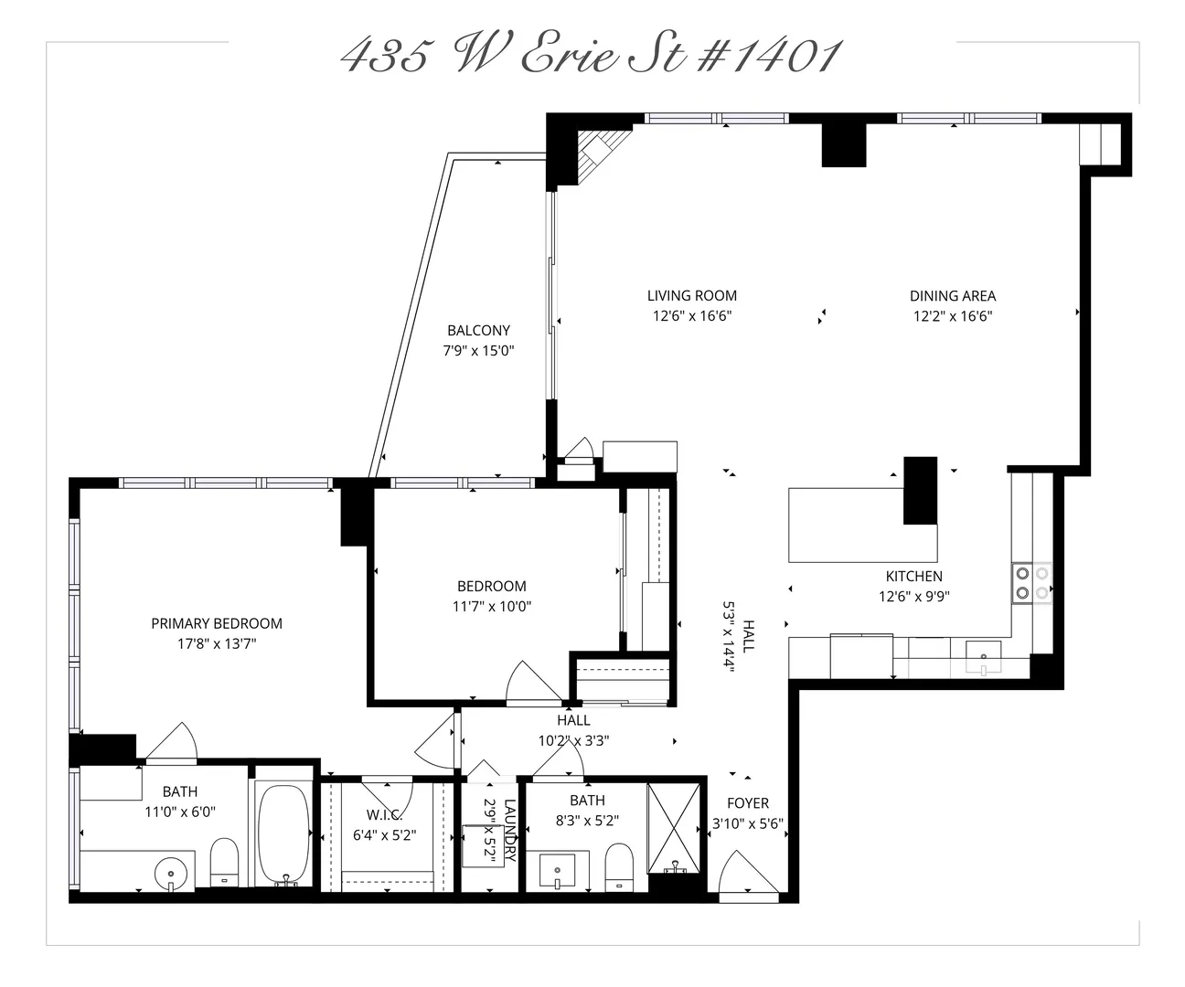 435 W Erie Street 1401 IL