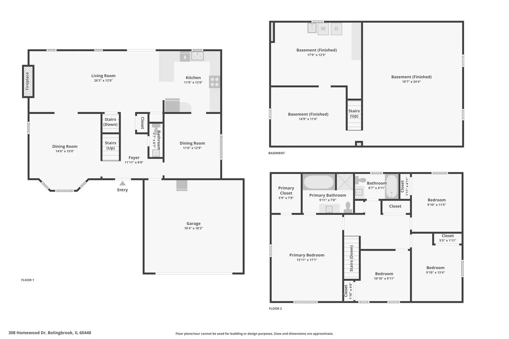 308 HOMEWOOD Drive IL