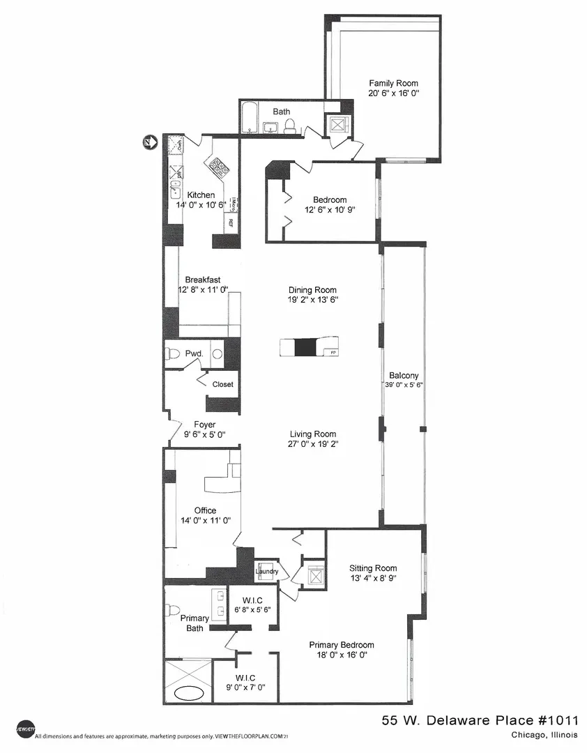 55 W Delaware Place 1011 IL