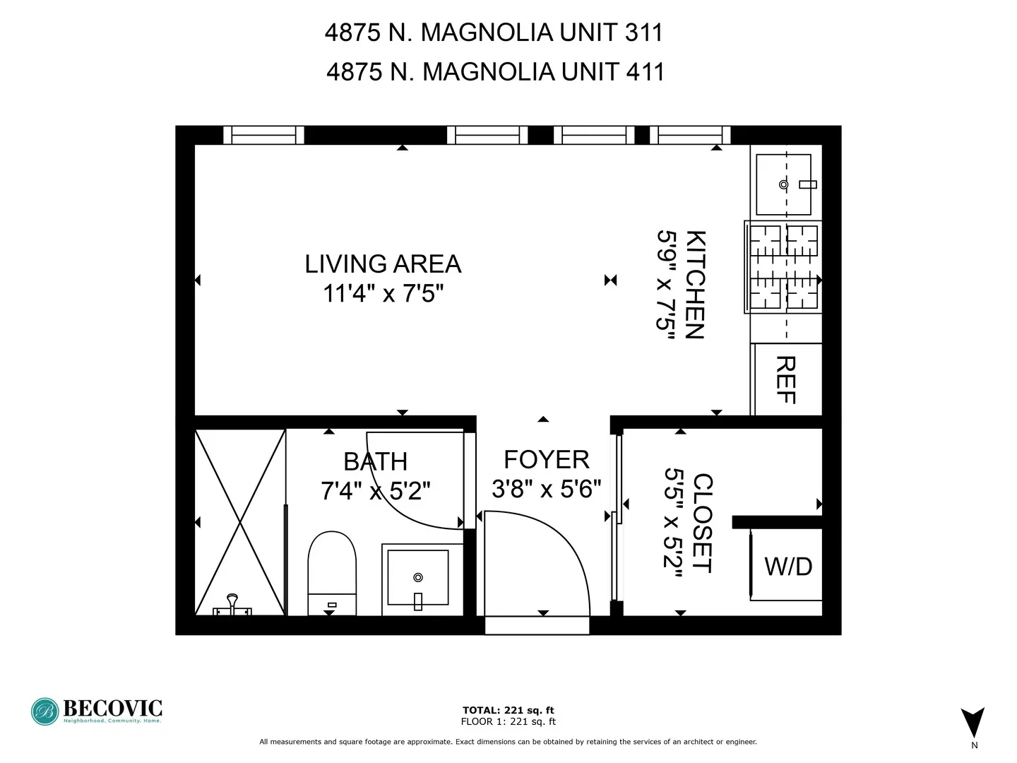 4875 N Magnolia Avenue 411 IL