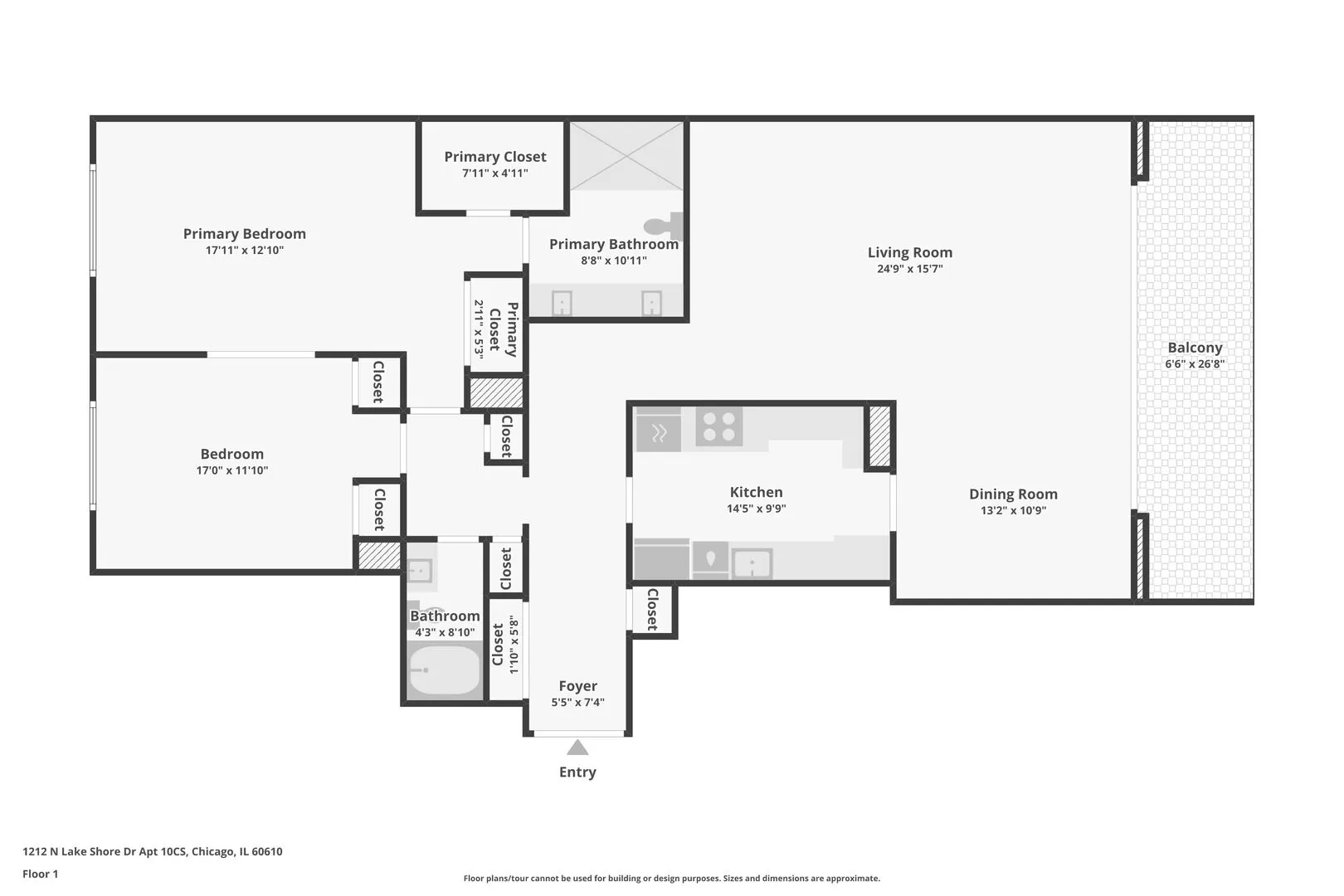 1212 N Lake Shore Drive 10CS IL