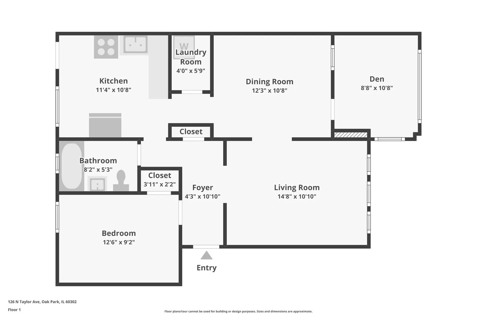 126 N Taylor Avenue 1S IL