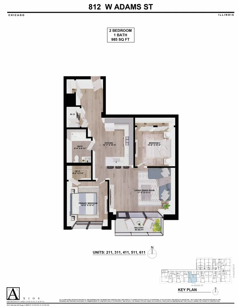 812 W Adams Street 311 IL