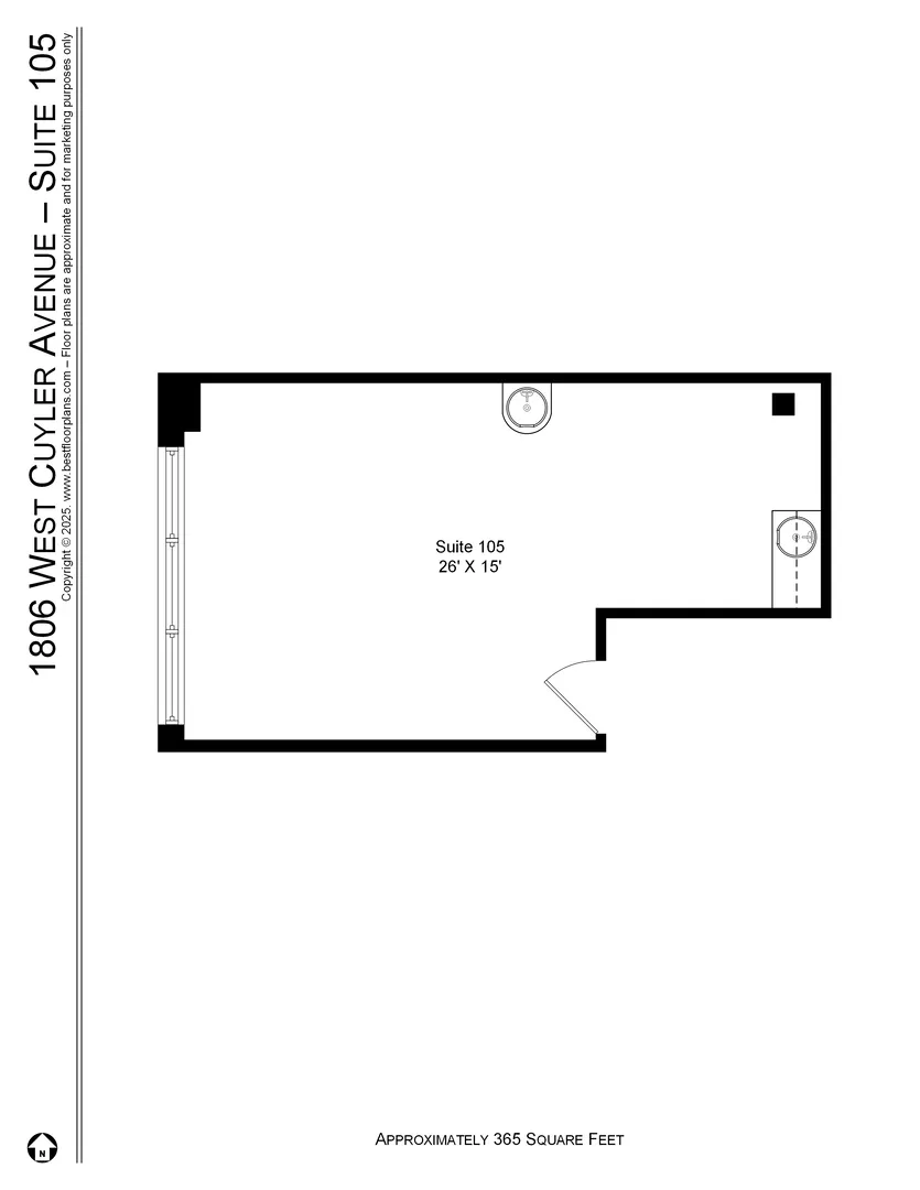 1806 W Cuyler Avenue 105 IL